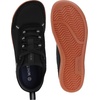 image:imageWHITIN Mens Wide Toe Box Barefoot CrossTraining Shoes  Zero Drop Sole  Suede Patchwork DesignBlack Gum