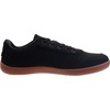 image:imageWHITIN Mens Wide Toe Box Barefoot Sneakers  Breathable Knit Walking ShoesBlack Gum