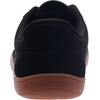 image:imageWHITIN Mens Wide Toe Box Barefoot Sneakers  Breathable Knit Walking ShoesBlack Gum