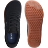 image:imageWHITIN Mens Wide Toe Box Barefoot Sneakers  Breathable Knit Walking ShoesBlack Gum