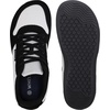 image:imageWHITIN Mens Wide Toe Box Barefoot Sneakers  Breathable Knit Walking ShoesBlack White