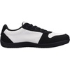 image:imageWHITIN Mens Wide Toe Box Barefoot Sneakers  Breathable Knit Walking ShoesBlack White