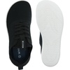 image:imageWHITIN Mens Wide Toe Box Casual Dress Sneakers  Knit Mesh Oxfords Shoes  Zero DropBlack White