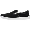 image:imageWHITIN Mens Wide Toe Box Slip on Barefoot Shoes  Minimalist Sneakers  Zero Drop SoleW863  Black White