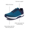 image:imageWHITIN Mens Zero Drop Shoes  Wide Toe Box with Contrasting Colors DesignDark Blue