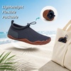 image:imageWHITIN Water Shoes for Men Women  MultiPurpose Quick Drying Aqua Sneakers  Grippy OutsoleDark Grey