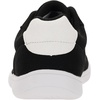 image:imageWHITIN Wide Toe Box Barefoot Sneakers for Women  Lightweight Canvas Minimalist ShoesBlack White