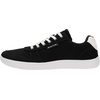 image:imageWHITIN Wide Toe Box Barefoot Sneakers for Women  Lightweight Canvas Minimalist ShoesBlack White