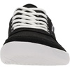 image:imageWHITIN Wide Toe Box Barefoot Sneakers for Women  Lightweight Canvas Minimalist ShoesBlack White