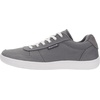 image:imageWHITIN Wide Toe Box Barefoot Sneakers for Women  Lightweight Canvas Minimalist ShoesGrey White
