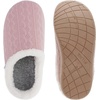 image:imageWHITIN Women Arch Support Fuzzy Knitted Slipper Warm Slip On House ShoesPink