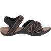 image:imageWHITIN Womens Hiking Sandals with Arch Support  Adjustable Hook and Loop Straps  Durable Sport Sandals for Outdoor AdventureC51  Blackbrown