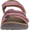 image:imageWHITIN Womens Hiking Sandals with Arch Support  Adjustable Hook and Loop Straps  Durable Sport Sandals for Outdoor AdventureC51  Brownred