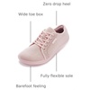 image:imageWHITIN Womens Minimalist Barefoot Shoes  Zero Drop Sole  Wide Width Fashion SneakerW81  All Pink