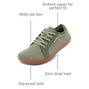 image:imageWHITIN Womens Minimalist Barefoot Shoes  Zero Drop Sole  Wide Width Fashion SneakerW81  Green Gum