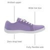 image:imageWHITIN Womens Minimalist Barefoot Shoes  Zero Drop Sole  Wide Width Fashion SneakerW81  Purple