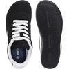 image:imageWHITIN Womens Removable Tongue Barefoot Fashion Sneakers W96  Wide Toe Box to Reduce Toe Compression Zero Drop for Balanced Alignment Ideal for Wide Feet Bunions amp Daily WalkingBlack