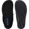 image:imageWHITIN Womens Slip On Barefoot Wide Loafers  LaceUp amp MocToe Casual Boat ShoesBlack