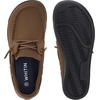 image:imageWHITIN Womens Slip On Barefoot Wide Loafers  LaceUp amp MocToe Casual Boat ShoesBrown