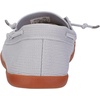 image:imageWHITIN Womens Slip On Barefoot Wide Loafers  LaceUp amp MocToe Casual Boat ShoesLight Grey