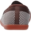 image:imageWHITIN Womens Slip On Penny Loafers Wide Width  Comfortable Knit Flat ShoesBrown