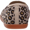 image:imageWHITIN Womens Slip On Penny Loafers Wide Width  Comfortable Knit Flat ShoesLeopard