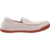 image:imageWHITIN Womens Slip On Penny Loafers Wide Width  Comfortable Knit Flat ShoesNude