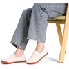 image:imageWHITIN Womens Slip On Penny Loafers Wide Width  Comfortable Knit Flat ShoesNude