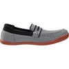 image:imageWHITIN Womens Slip On Penny Loafers Wide Width  Comfortable Knit Flat ShoesZebra