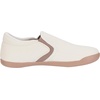 image:imageWHITIN Womens Wide Barefoot Shoes  Elastic VDetail Classic SlipOn  Minimalist Walking SneakersBeige Brown