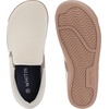 image:imageWHITIN Womens Wide Barefoot Shoes  Elastic VDetail Classic SlipOn  Minimalist Walking SneakersBeige Brown
