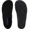 image:imageWHITIN Womens Wide Barefoot Shoes  Elastic VDetail Classic SlipOn  Minimalist Walking SneakersBlack