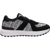 image:imageWHITIN Womens Wide Toe Box Retro Patchwork Sneaker  Cushion Support  Width Walking ShoesBlack