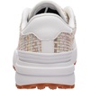 image:imageWHITIN Womens Wide Toe Box Retro Patchwork Sneaker  Cushion Support  Width Walking ShoesWhite
