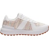 image:imageWHITIN Womens Wide Toe Box Retro Patchwork Sneaker  Cushion Support  Width Walking ShoesWhite