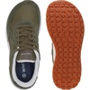 image:imageWHITIN Womens Wide Toe Box Walking Shoes Cushioned Retro Suede Trainers for Daily Wear amp Light ActivityGreen