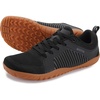 image:imageWHITIN Mens Barefoot TrailRunning Shoes  Wide ToeBox  ZeroDrop Sole  Optimal TractionW51 Black Gum