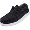 image:imageWHITIN Mens Easy Breezy Slip On Loafers  FoamCushioned Footbed  Ultralight Flex SoleAll Black