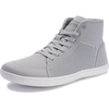 image:imageWHITIN Mens High Top Minimalist Barefoot Shoes  Wide Toe Box  Zero Drop SoleLight Grey