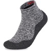 image:imageWHITIN Minimalist Barefoot Sock Shoes for Women and Men  Lightweight Ecofriendlier Water Shoes  MultiPurpose amp Ultra PortableGrey Black