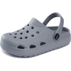 image:imageWHITIN Unisex Clogs with Arch Support Lightweight Garden Shoes for Women and MenGrey
