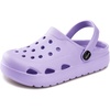 image:imageWHITIN Unisex Clogs with Arch Support Lightweight Garden Shoes for Women and MenPurple
