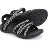 image:imageWHITIN Womens Hiking Sandals with Arch Support  Adjustable Hook and Loop Straps  Durable Sport Sandals for Outdoor AdventureC51  Blackwhite