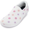 image:imageWHITIN Womens Wide Barefoot Shoes  Elastic VDetail Classic SlipOn  Minimalist Walking SneakersFlower