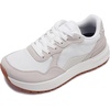 image:imageWHITIN Womens Wide Toe Box Walking Shoes Cushioned Retro Suede Trainers for Daily Wear amp Light ActivityBeige