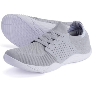 image:imageWHITIN Mens Barefoot Running Shoes  Minimalist CrossTrainer  Zero Drop SoleW63 Light Grey