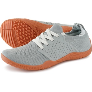 image:imageWHITIN Mens Barefoot Running Shoes  Minimalist CrossTrainer  Zero Drop SoleW63 Rock Grey