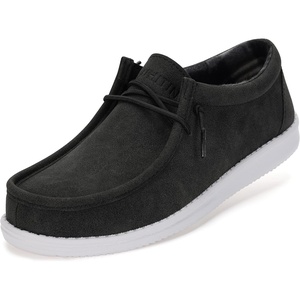 image:imageWHITIN Mens Easy Breezy Slip On Loafers  FoamCushioned Footbed  Ultralight Flex SoleBlack