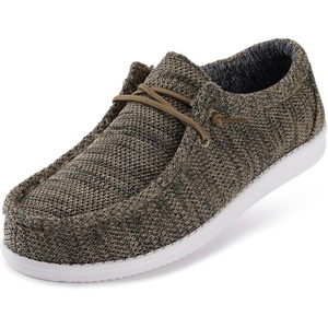 image:imageWHITIN Mens Easy Breezy Slip On Loafers  FoamCushioned Footbed  Ultralight Flex SoleBrown