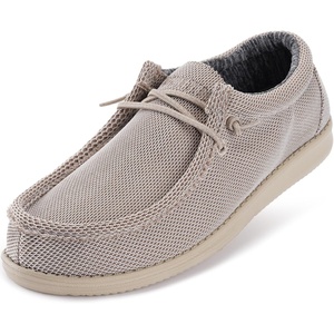 image:imageWHITIN Mens Easy Breezy Slip On Loafers  FoamCushioned Footbed  Ultralight Flex SoleKhaki Beige
